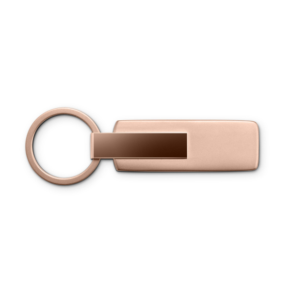Audi Schlüsselanhänger Edelstahl, rosé