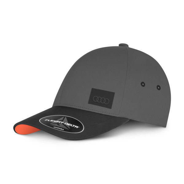 Audi Cap, schwarz-dunkelgrau