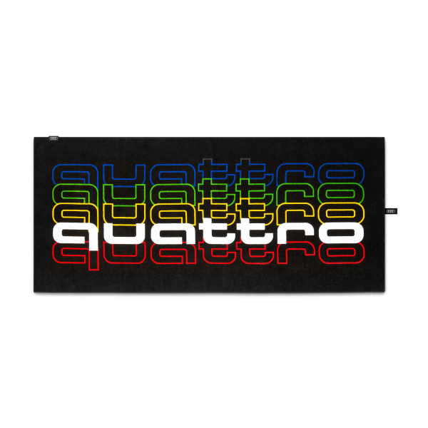 quattro pulse Strandlaken, schwarz