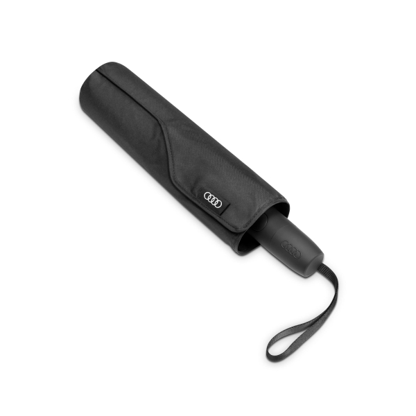 Audi Taschenschirm, schwarz