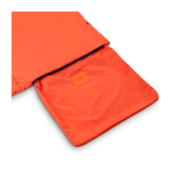 Audi Outdoordecke, orange-hellbraun