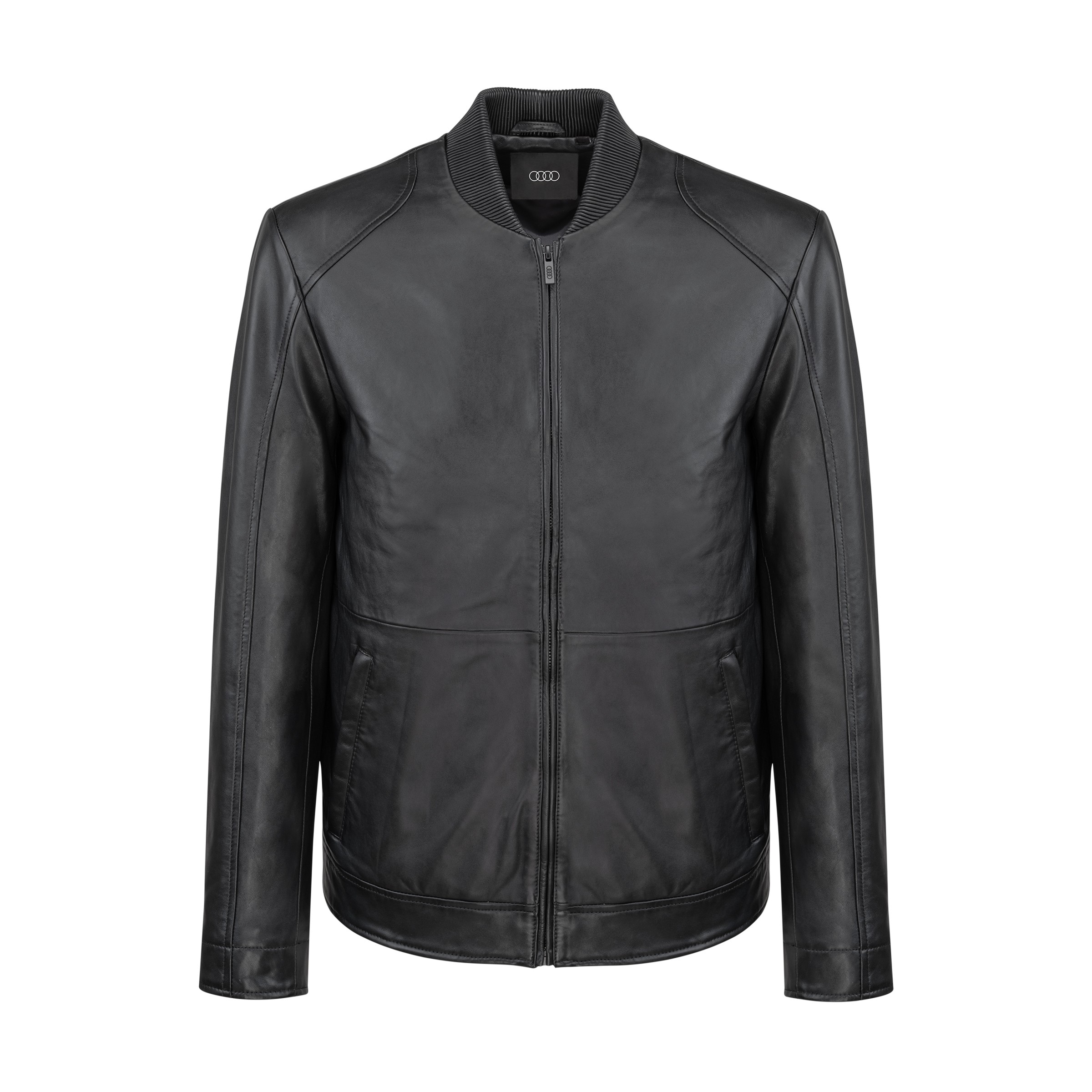 Audi leather jacket, men, black | Jackets & pullovers | Men