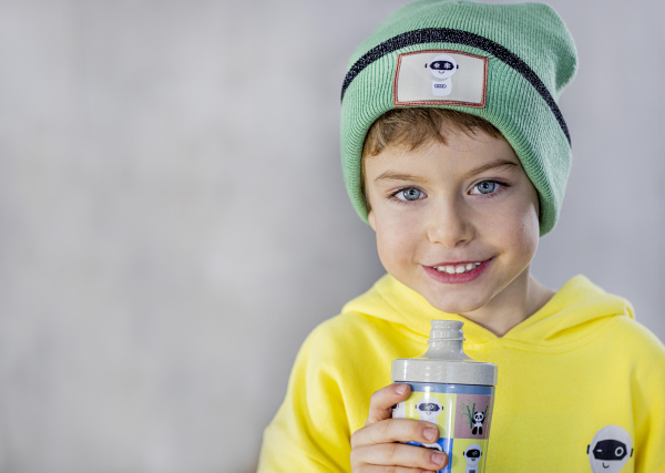 Audi Hoodie ADUI, Kinder, gelb