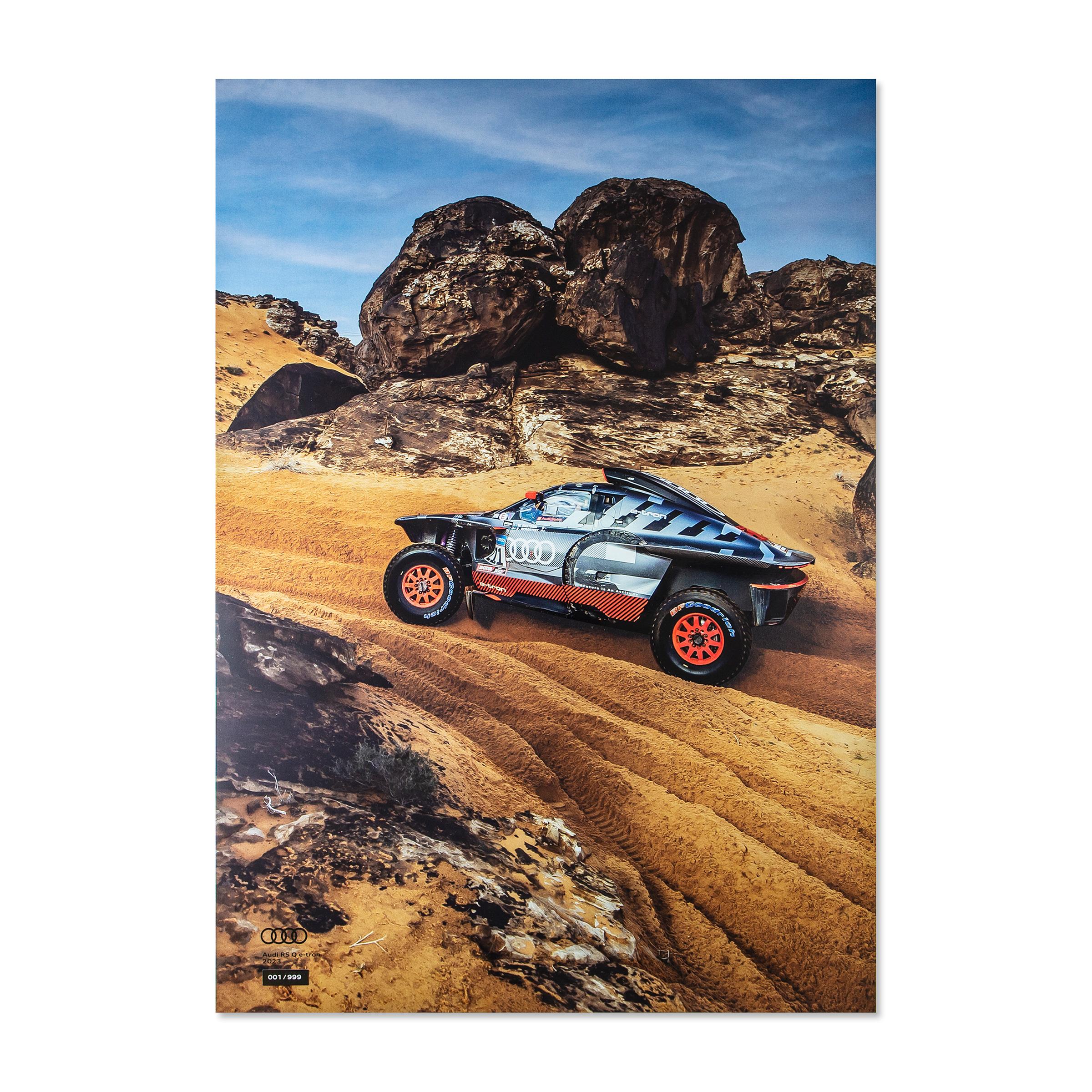 Audi Sport Poster-Set RS Q e-tron, 2023, Ltd Edit.